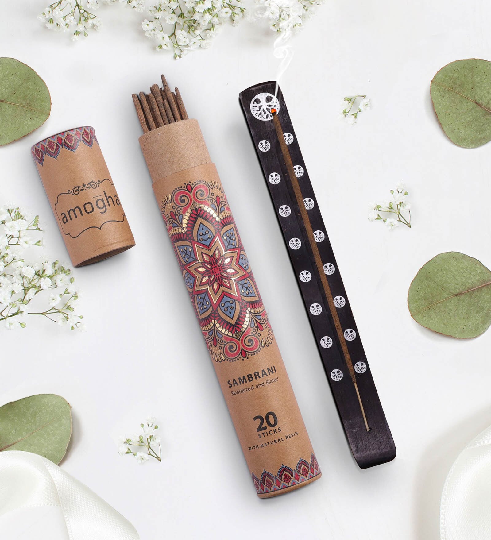 Brown Rose Wood Fragrance (Pack of 2) Incense Sticks