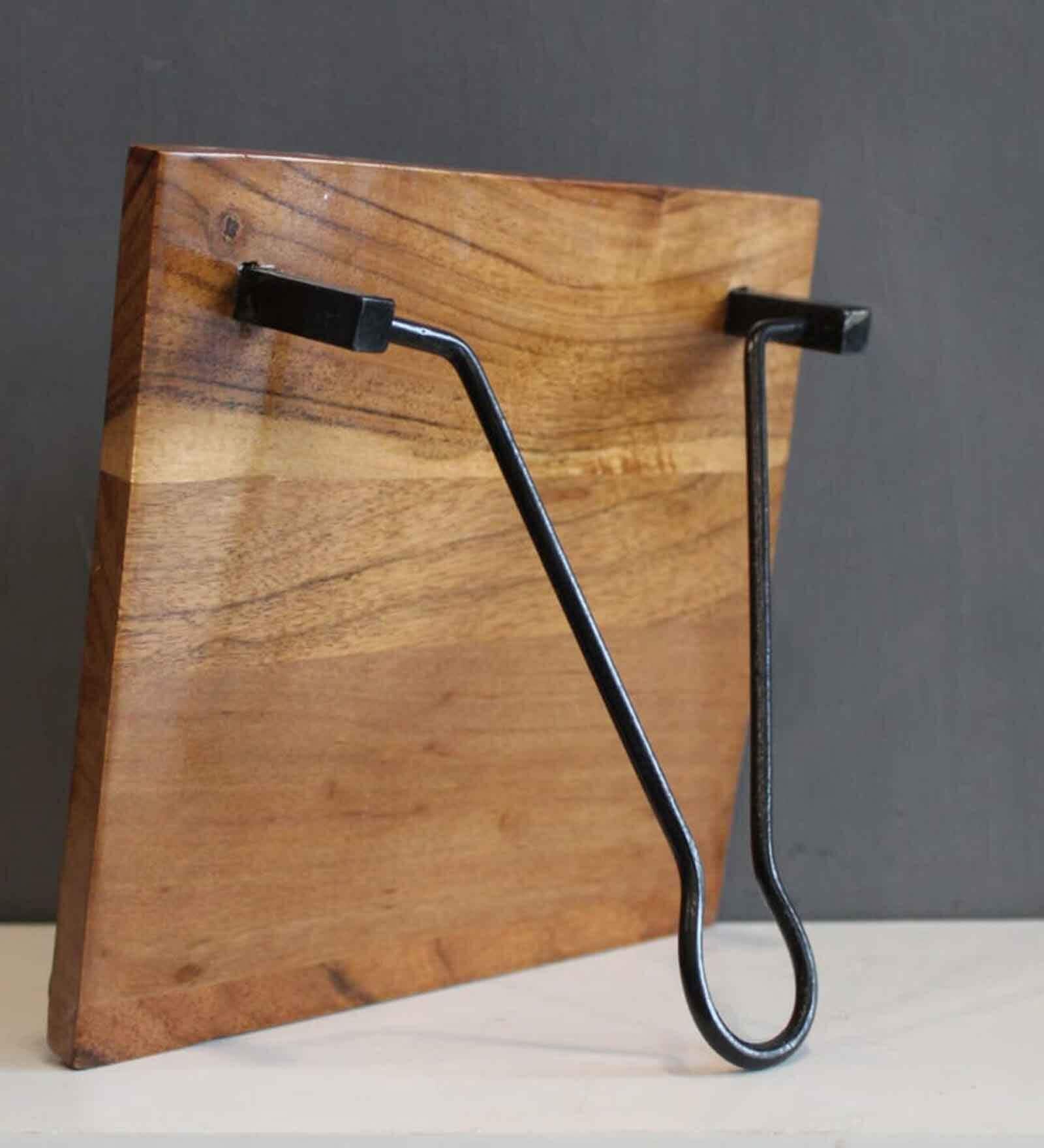 Bourgogne Brown Wood Tissue Holder