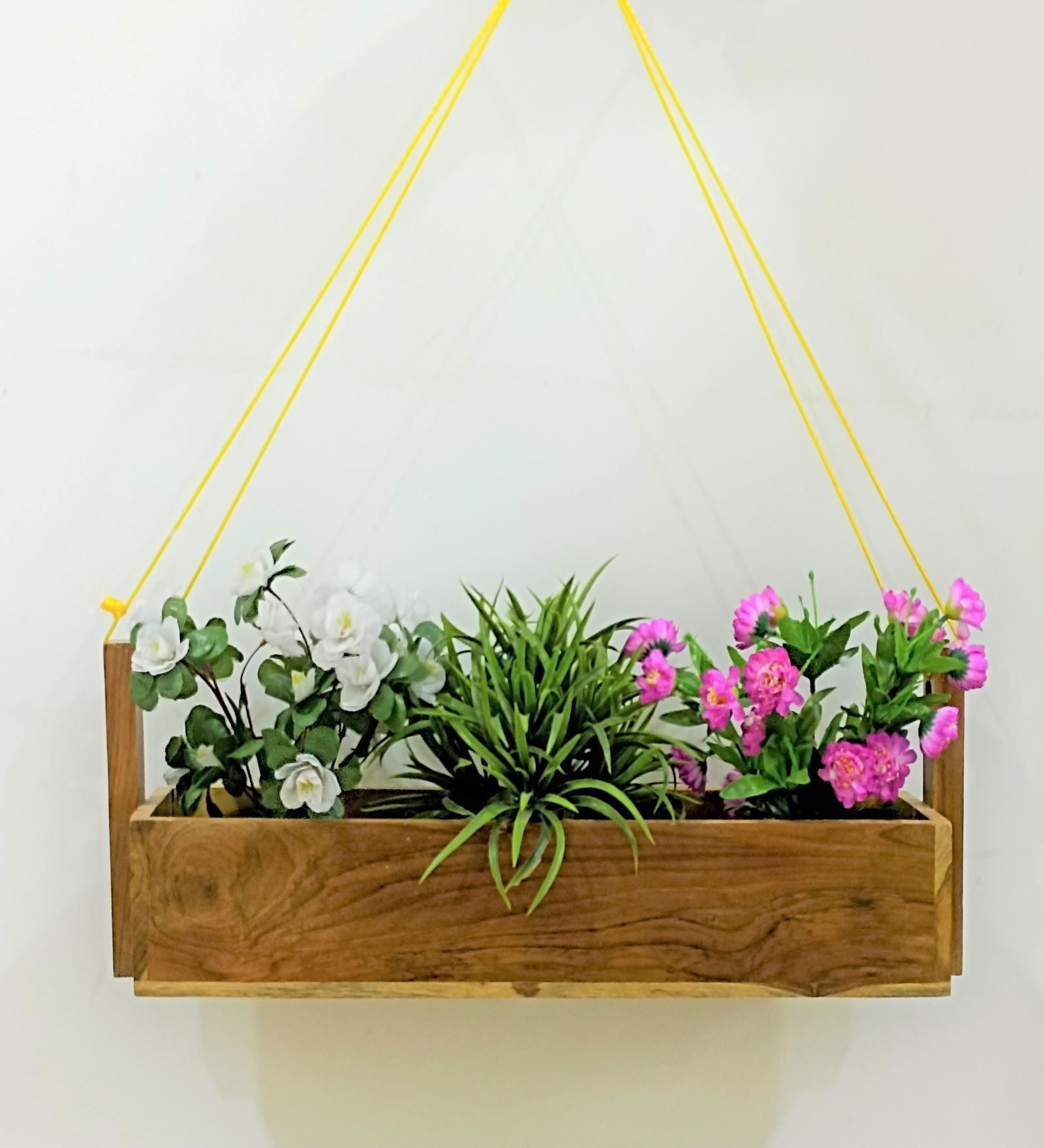 Brown Wooden Planter Stand