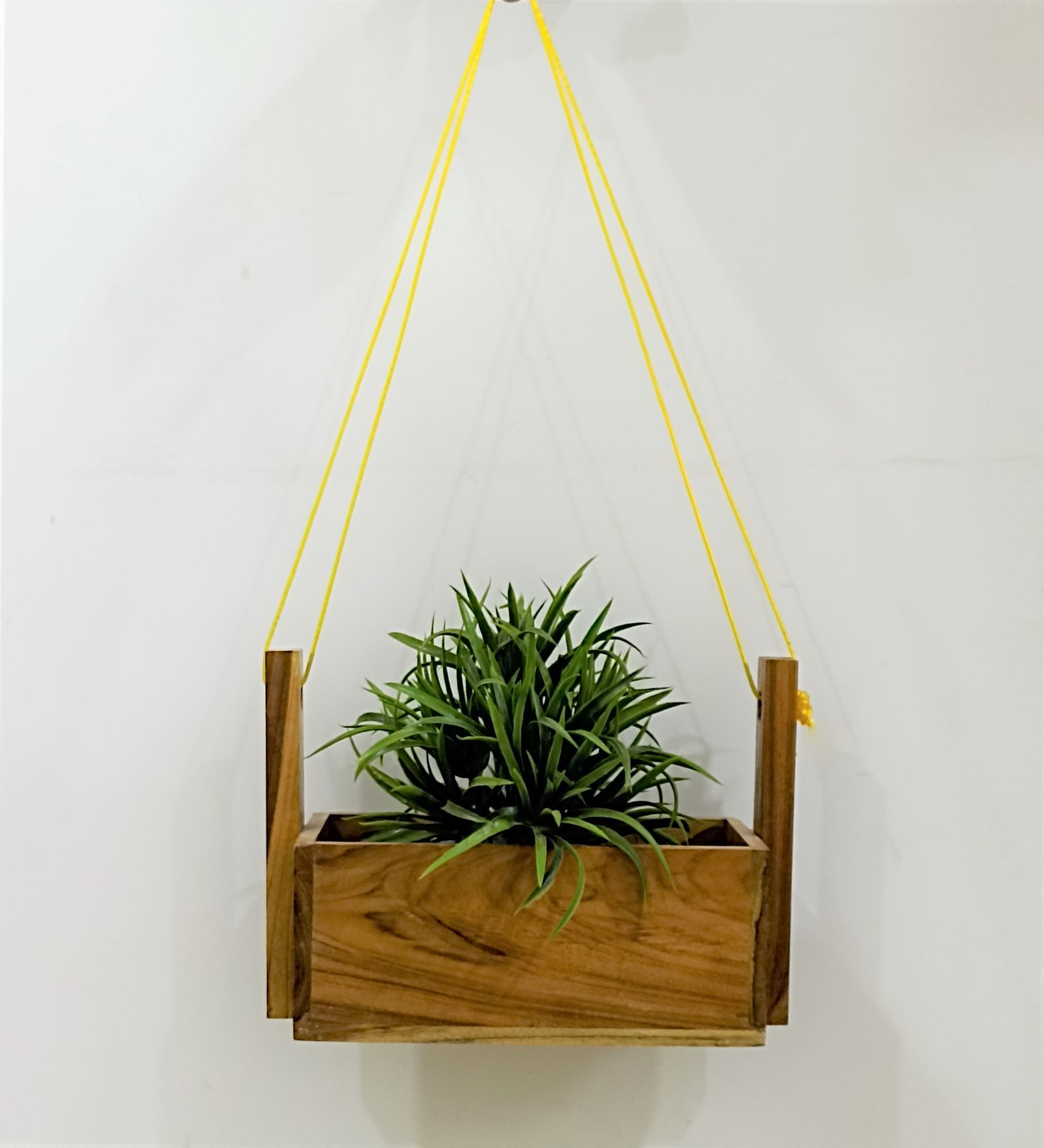 Brown Wooden Planter Stand