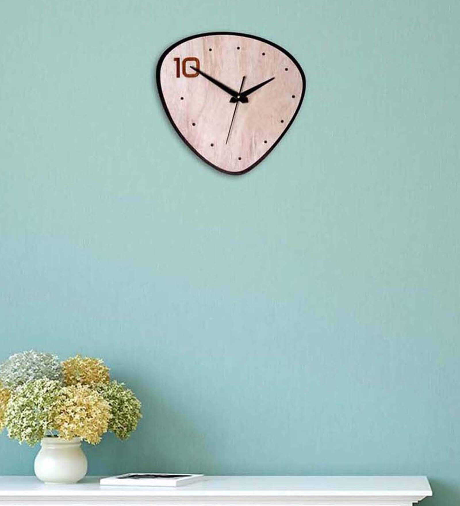 Supreme Brown Wooden Wall Clock