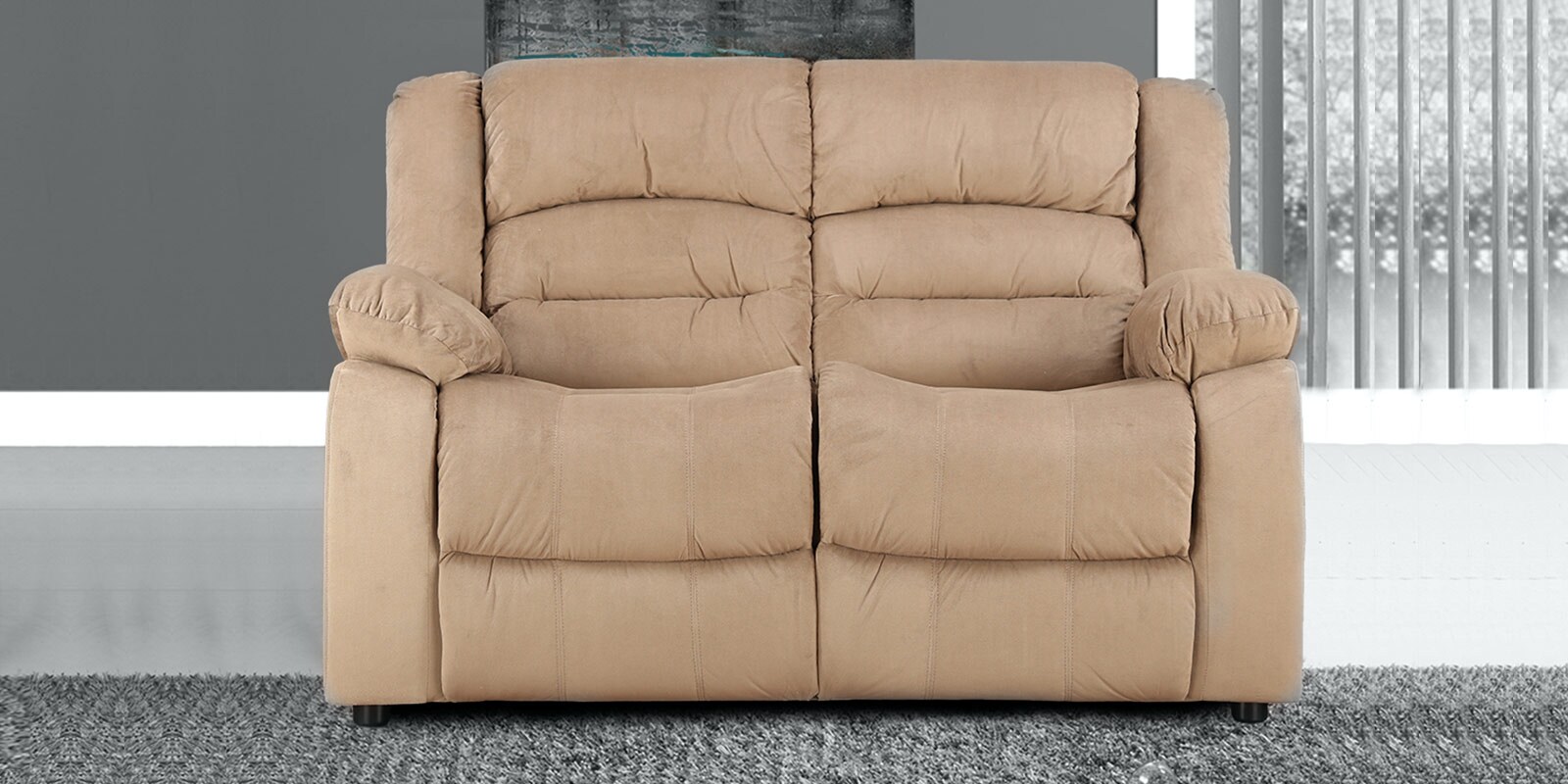 Bradford 2 Seater Sofa in Camel Colour