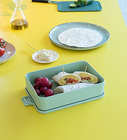Green Make & Take Large Lunch Box