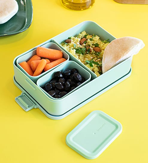 Green Make & Take Lunch Box Bento Large