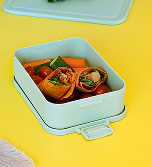 Green Make & Take Medium Lunch Box Jade
