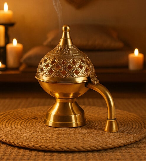 Golden Brass Dhoop Dani
