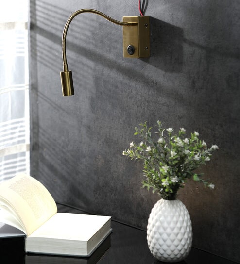 Modern Metal Spot Light (Brass Finish)