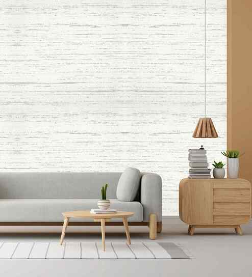 Bright White Design Subtle Elegance Modern Style Wallpaper
