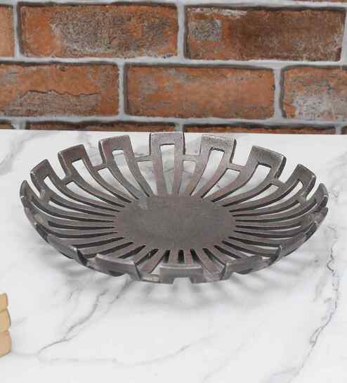 Bronze Circlet Round Decor Tray