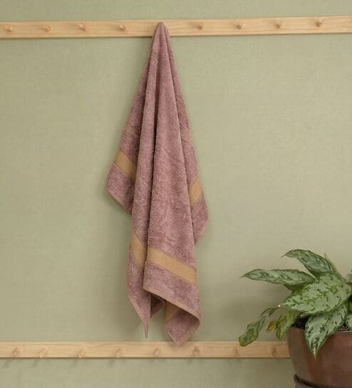 Brown 100% Cotton 600 Gsm Bath Towel