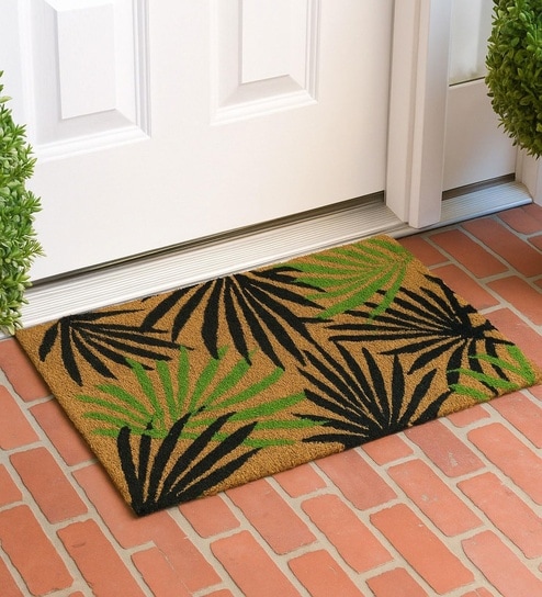 Brown Coir 27x17 Inches Anti Skid Door Mat-image-34