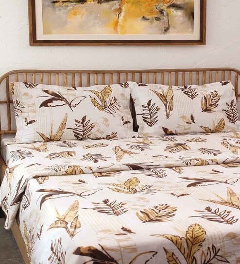 Brown Cotton 180 GSM King Bed Dohar by House This