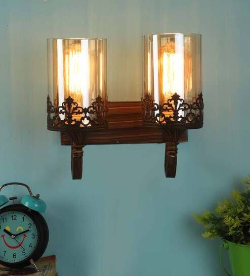 Brown Iron Wall Lights