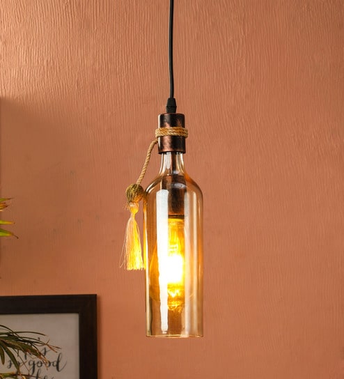 Poulsen Brown Metal Hanging Light