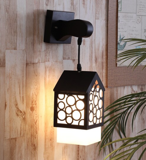 Buy Brown Wood Wall Light By Decorativeray Online Contemporary