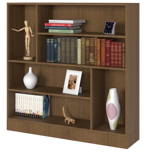 Buy Bruce Bookshelf In Wenge Colour By Forzza Online Modern Book