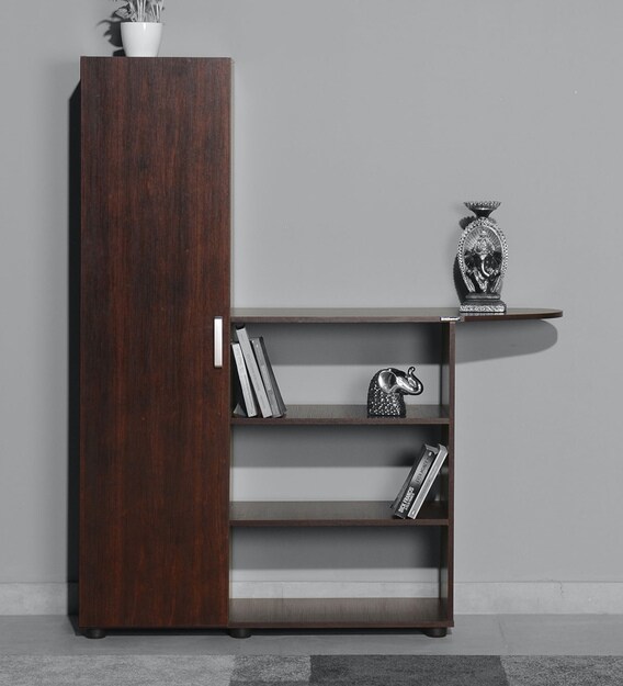 Buy Bradford Storage Cabinet In Walnut Finish By Nilkamal Online Modern Cabinets Cabinets Furniture Pepperfry Product
