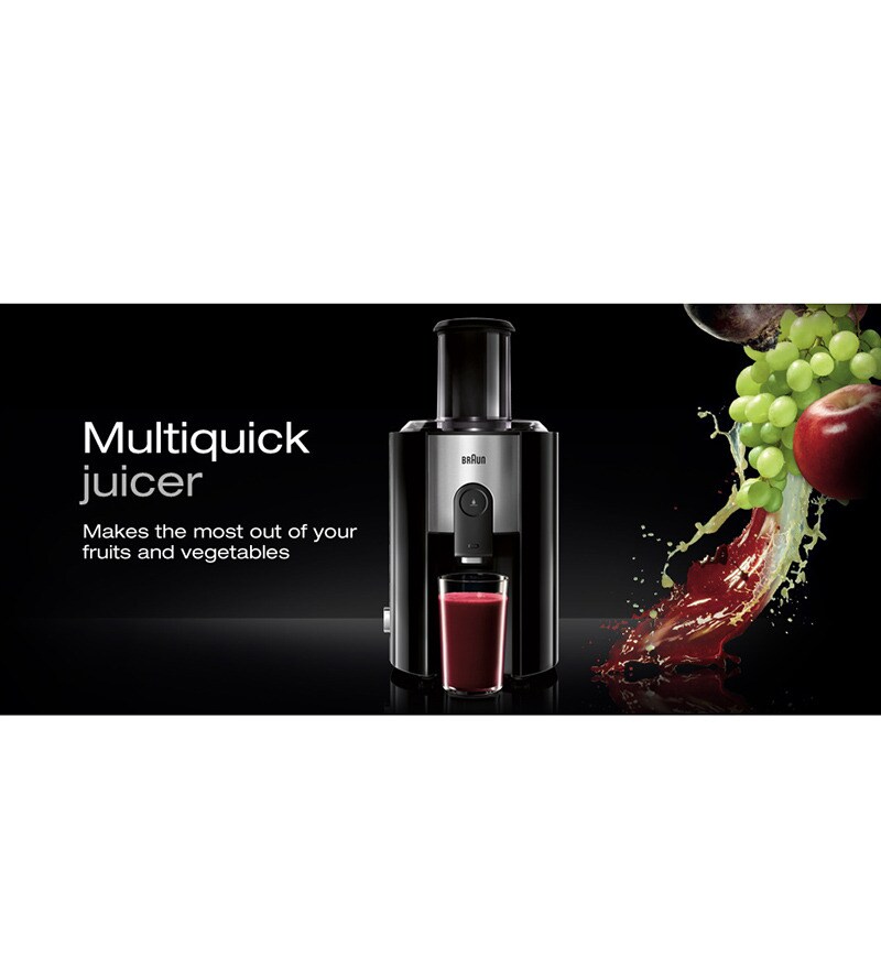 Buy Braun J300 Juicer Black Online Juicers Juicers Kitchen