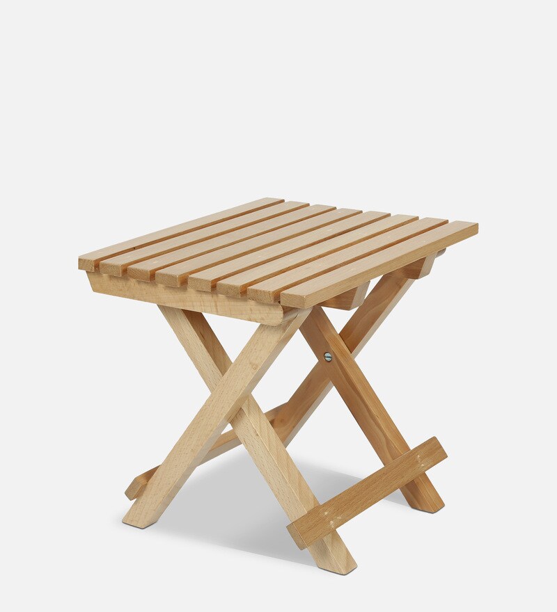 natural wood folding table