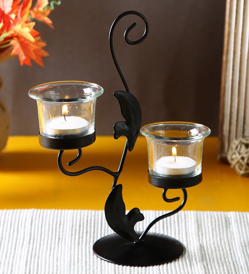 glass tea light holders the range