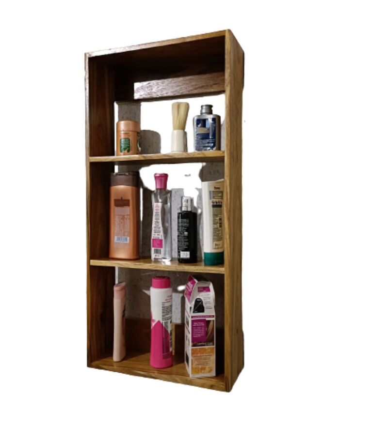 Buy Brown Wooden Wall By Teakwoodkraft Online Bathroom