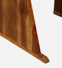 Brabant Sheesahm Wood Sofa Chair In Rustic Teak Finish