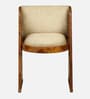 Brabant Sheesahm Wood Sofa Chair In Rustic Teak Finish
