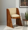 Brabant Sheesahm Wood Sofa Chair In Rustic Teak Finish