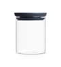 Brabantia Stackable Glass Jar 0.6 litre