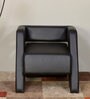 Bradd Leatherette 1 Seater Sofa in Black Colour