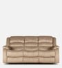 Bradford 3 Seater Recliner in Camel Colour