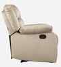Bradford Fabric 1 Seater Manual Recliner In Beige Colour