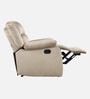 Bradford Fabric 1 Seater Manual Recliner In Beige Colour