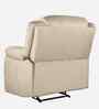 Bradford Fabric 1 Seater Manual Recliner In Beige Colour