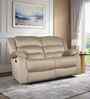 Bradford Fabric 2 Seater Manual Recliner In Beige Colour