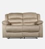 Bradford Fabric 2 Seater Manual Recliner In Beige Colour