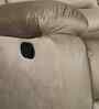 Bradford Fabric 3 Seater Manual Recliner In Beige Colour
