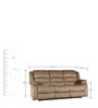 Bradford 3 Seater Recliner in Camel Colour
