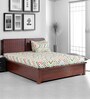 Bradley King Size Bed With Hydraulic Storage in Dark Walnut Colour