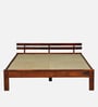 Brakel Sheesham Wood King Size Bed In Honey Oak  Finish