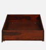 Brakel Sheesham Wood King Size Bed In Honey Oak  Finish With Drawer Storage