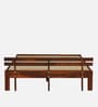 Brakel Sheesham Wood Queen Size Bed In Honey Oak  Finish