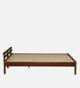 Brakel Sheesham Wood Queen Size Bed In Honey Oak  Finish