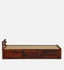 Brakel Sheesham Wood Single Bed In Honey Oak  Finish With Box Storage