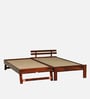 Brakel Sheesham Wood Single Bed In Honey Oak  Finish With Trundle
