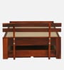 Brakel Sheesham Wood Single Bed In Honey Oak  Finish With Trundle
