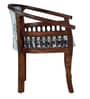 Bramley Sheesham Wood Arm Chair in Provincial Teak Finish Bramley Sheesham Wood Arm Chair in Provincial Teak Finish