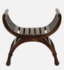 Bramley Sheesham Wood Seating Stool In Provincial Teak Finish