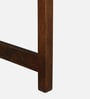 Bramming Mango Wood Folding Writing Table Cum Cabinet in Provincial Teak Finish