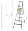 7 Steps 7.3 Ft Aluminium Step Ladder